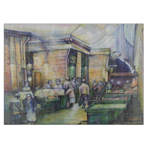 If Art Denies Form, Then Grace Will Furnish It Cutting Board