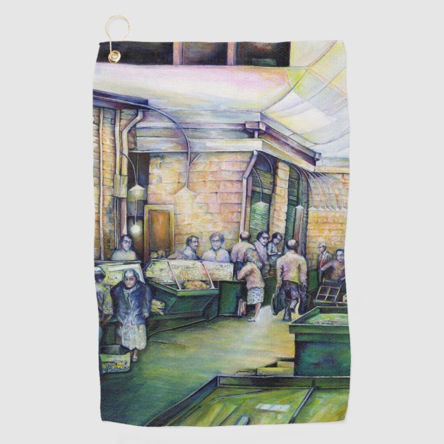 If Art Denies Form, Then Grace Will Furnish It Golf Towel (Front)
