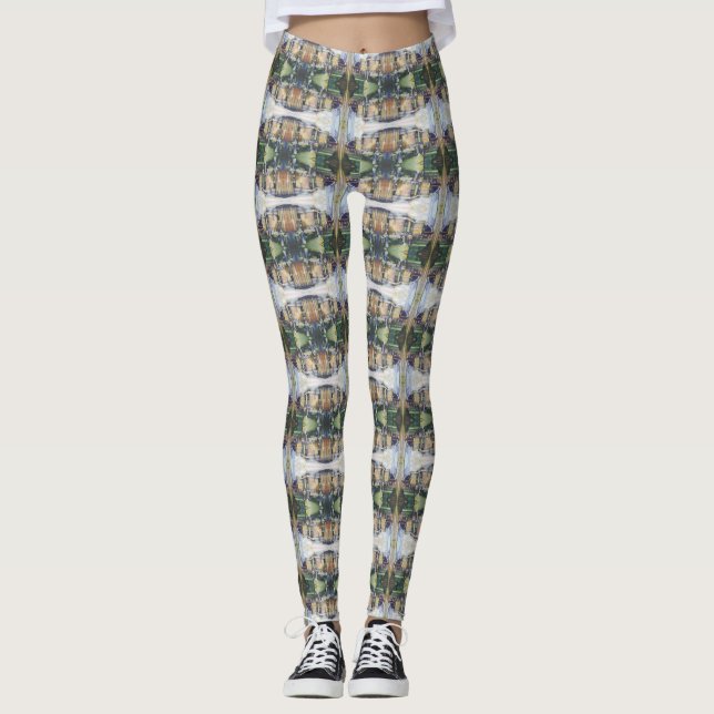 If Art Denies Form, Then Grace Will Furnish It Leggings (Front)