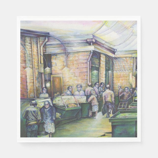 If Art Denies Form, Then Grace Will Furnish It Napkin (Front)