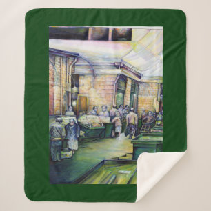 If Art Denies Form, Then Grace Will Furnish It Sherpa Blanket