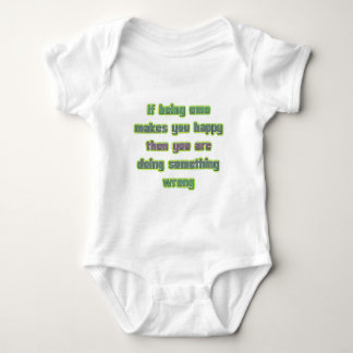 If Being Emo Baby Bodysuit