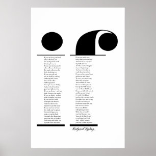 If by Rudyard Kipling (all options) Poster