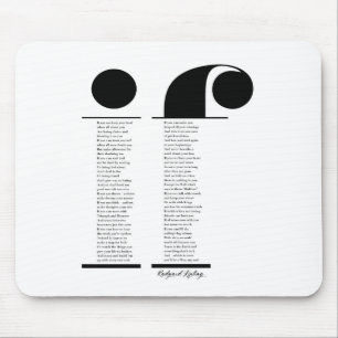 If by Rudyard Kipling Mouse Pad
