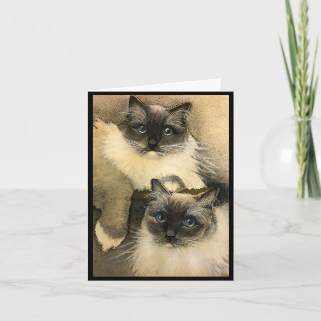 If Cats Could Talk Card (Front)