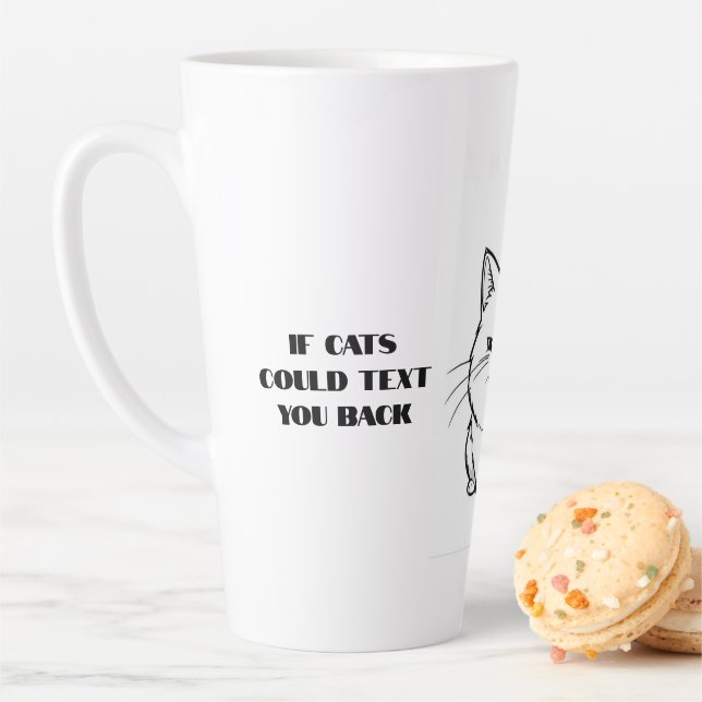 If Cats Could Text Mug (In Situ)