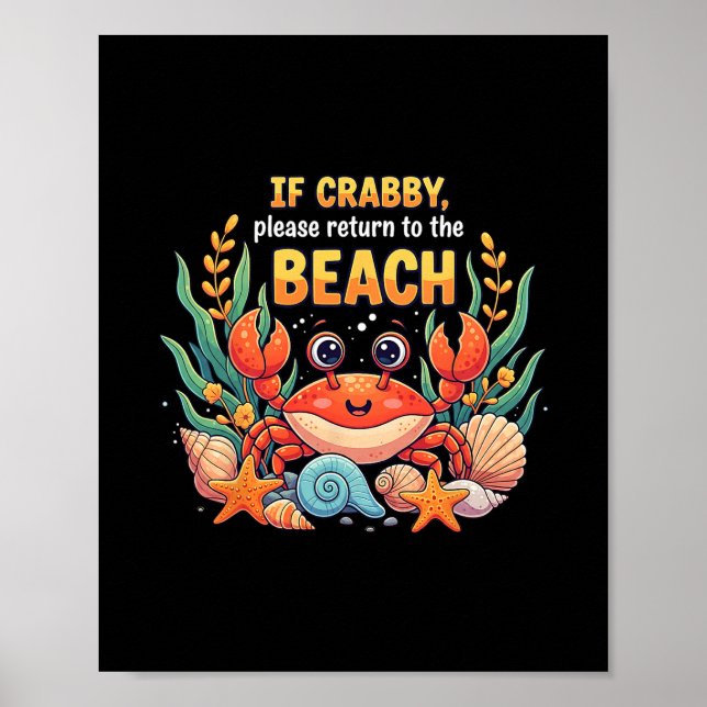 If Crab  Poster (Front)