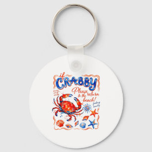 If crabby please return to the beach key ring