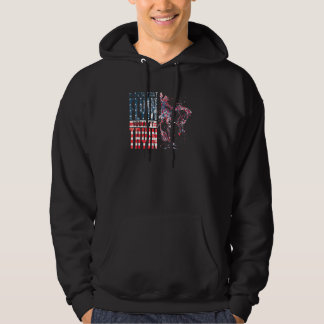 If Dirt Aint Flying You Aint Trying Rodeo American Hoodie