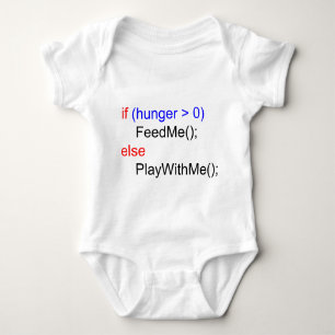 if...else baby bodysuit