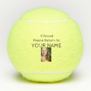 If Found Please Return to YOUR NAME Tennis Balls