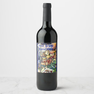 If God had made it any Better, She would have Kept Wine Label