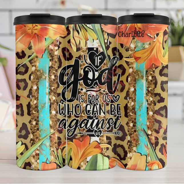 If God Is For Us Thermal Tumbler (Creator Uploaded)