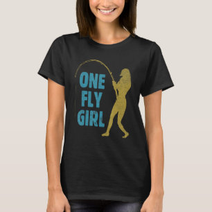 If I can fish at the lake or river I am happy Girl T-Shirt