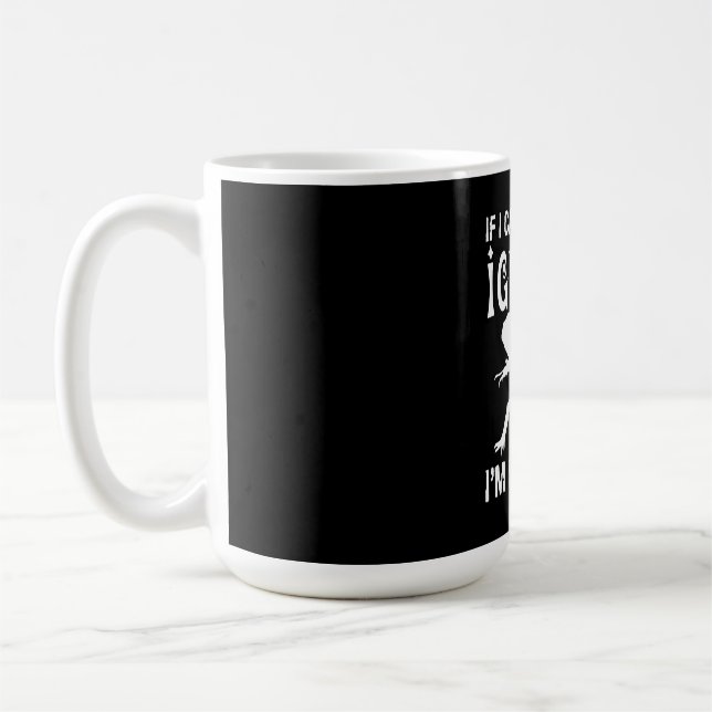 If I can't take my iguana i'm not going Coffee Mug (Left)