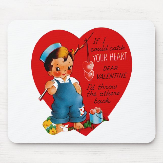 If I Could Catch Your Heart Mouse Pad (Front)