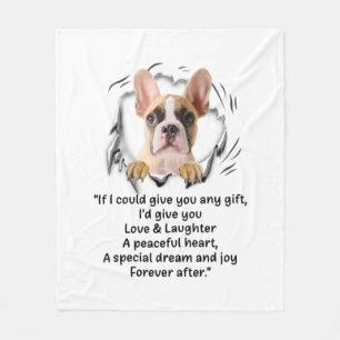 If I Could Give You Any Funny For Dog Lover Fleece Blanket