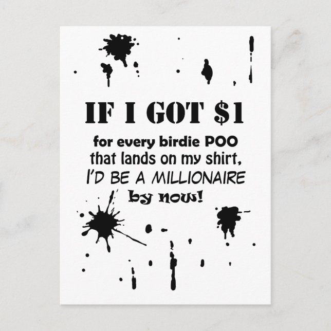 If I got $1 Postcard (Front)