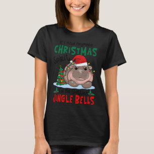 If I Had Anymore Xmas Spirit Id Be Ting Jingle Bel T-Shirt