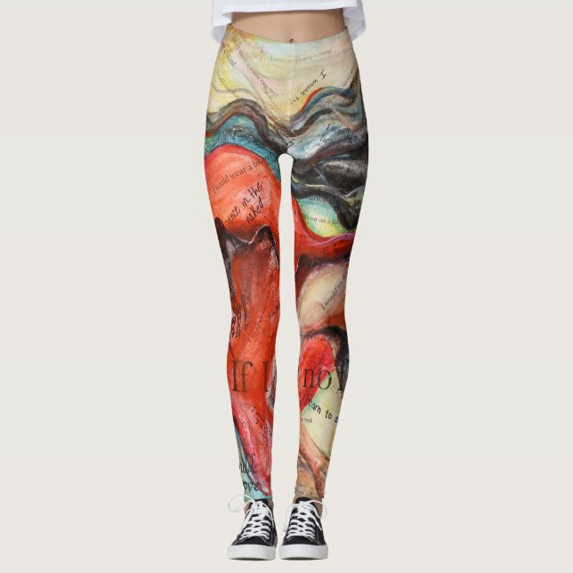 "If I Had No Fear" Leggings (Front)