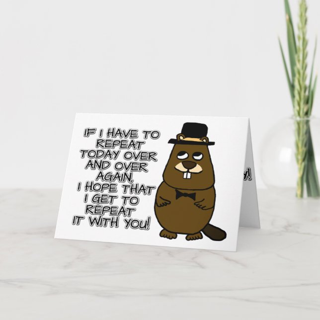 If I have to repeat today over and over again Card (Front)