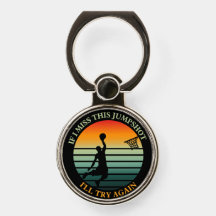 if i miss this jumpshot i'll try again Ring Holder