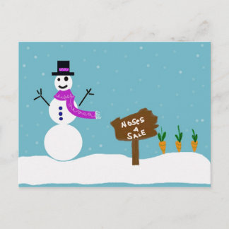 If I Only Had A Nose Postcard