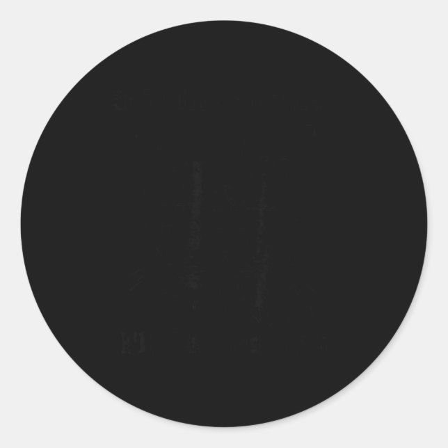 If I Shenan Once I’ll Shenanigan Funny Cool Cat Qu Classic Round Sticker (Front)