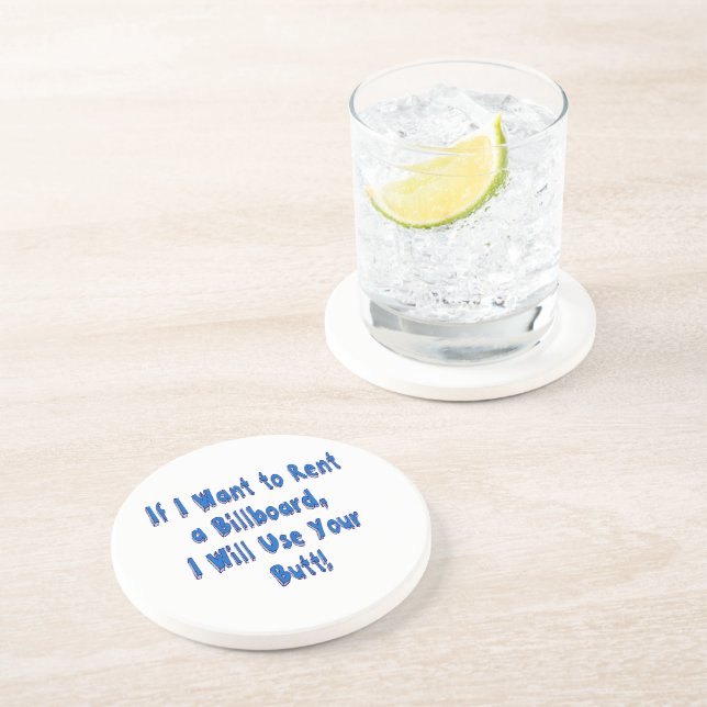 If I Want to Rent a Billboard Coaster (Side)