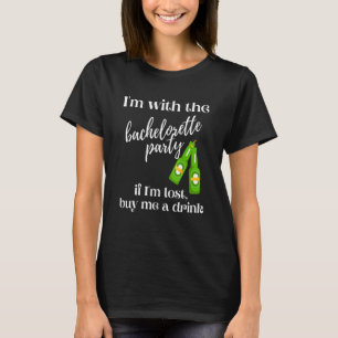If I'm Lost Buy Me A Drink Beer Bachelorette Party T-Shirt