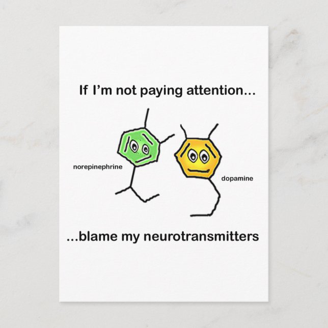 If I'm not paying attention... Postcard (Front)