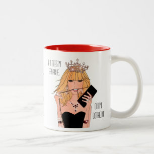 If It Doesn't Sparkle - Don't Bother!" Two-Tone Co Two-Tone Coffee Mug