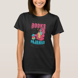 If It Involves Books And Pyjamas Reading Book Club T-Shirt