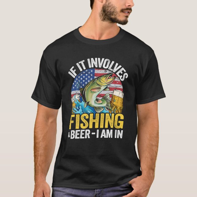 If It Involves Fishing T-Shirt (Front)