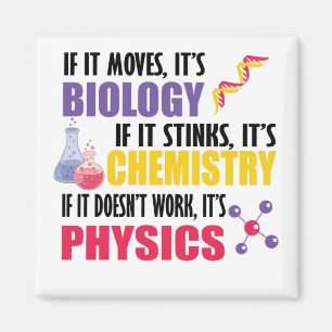 If It Moves It's Biology Magnet