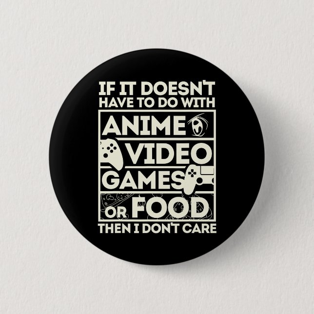 If It’s Not Anime  6 Cm Round Badge (Front)