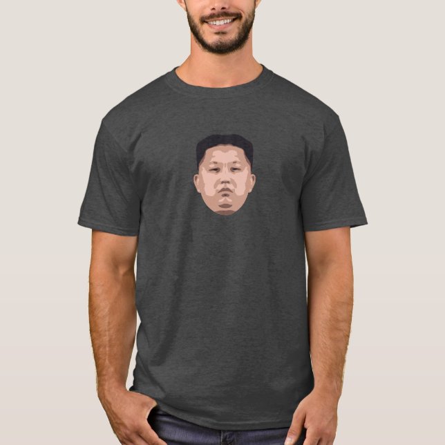 If Kim Jong Un Were Truly Symmetrical T-Shirt (Front)