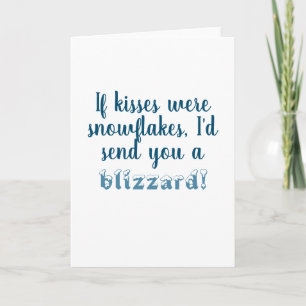If Kisses Were Snowflakes, Holiday 2020 Apart Card