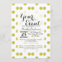 "If Life Gives You Lemons Make.." & Lemon Pattern