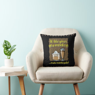 If life gives you monkeys cushion