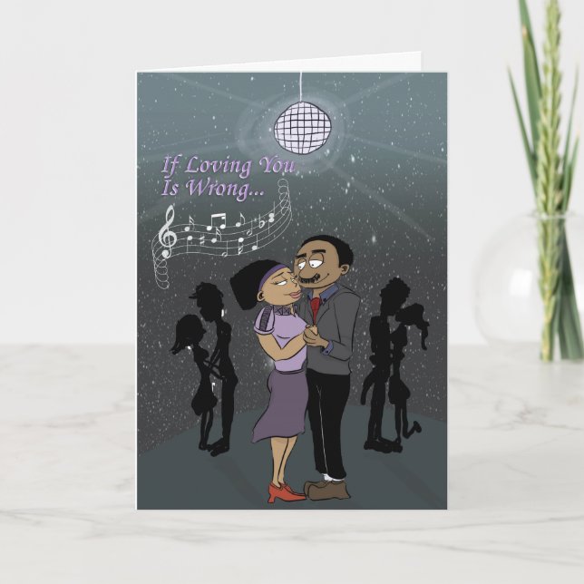 If Loving You Is Wrong Card (Front)