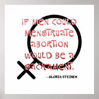 If Men Could Menstruate