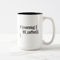 If Morning Fill Coffee Funny Programmer Coder html