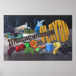 If Music Be The Food Of Love Poster