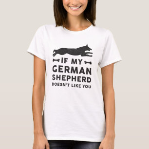 If My German Shepherd Dog Lover Vintage Funny Gift T-Shirt