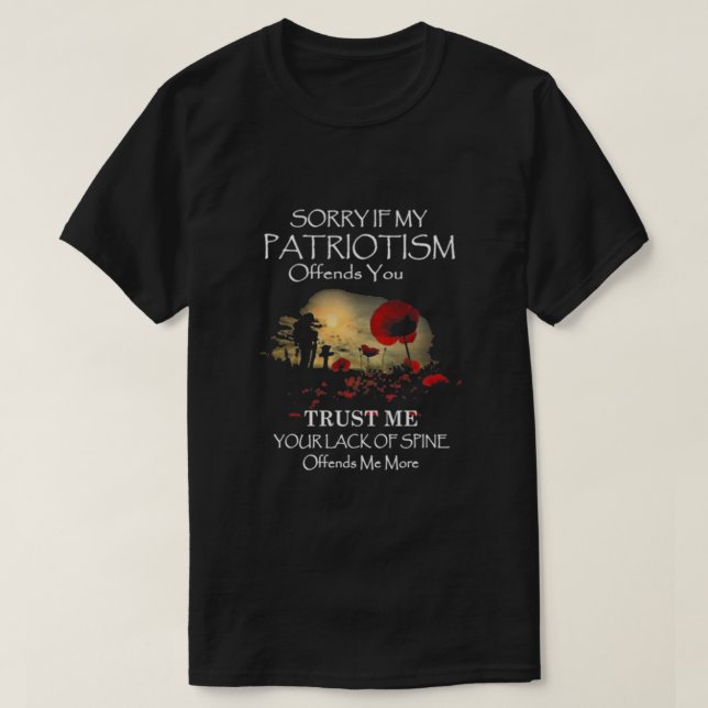 If My Patriotism T-Shirt (Design Front)