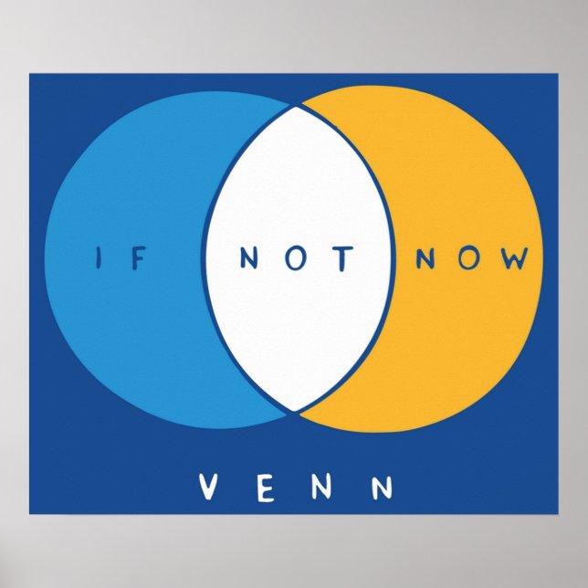If Not Now Venn Poster (Front)