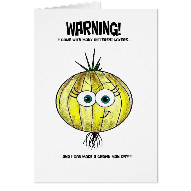 If Onions were Women (Front)