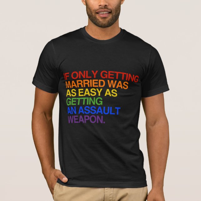 IF ONLY GETTING MARRIED WAS EASY - -.png T-Shirt (Front)