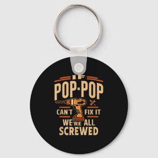 If P-p Cant Fix It - Grandparents Day Key Ring